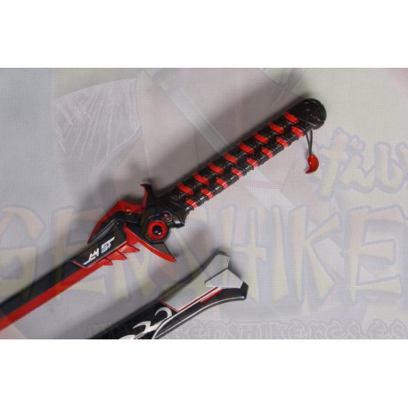 Cosplay Sword Skin of The  Evil Spirits Overwatch Game  Sword