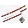 Katana de Zoro One Piece Roja Madera